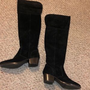 FRYE OVER THE KNEE BOOTS!!